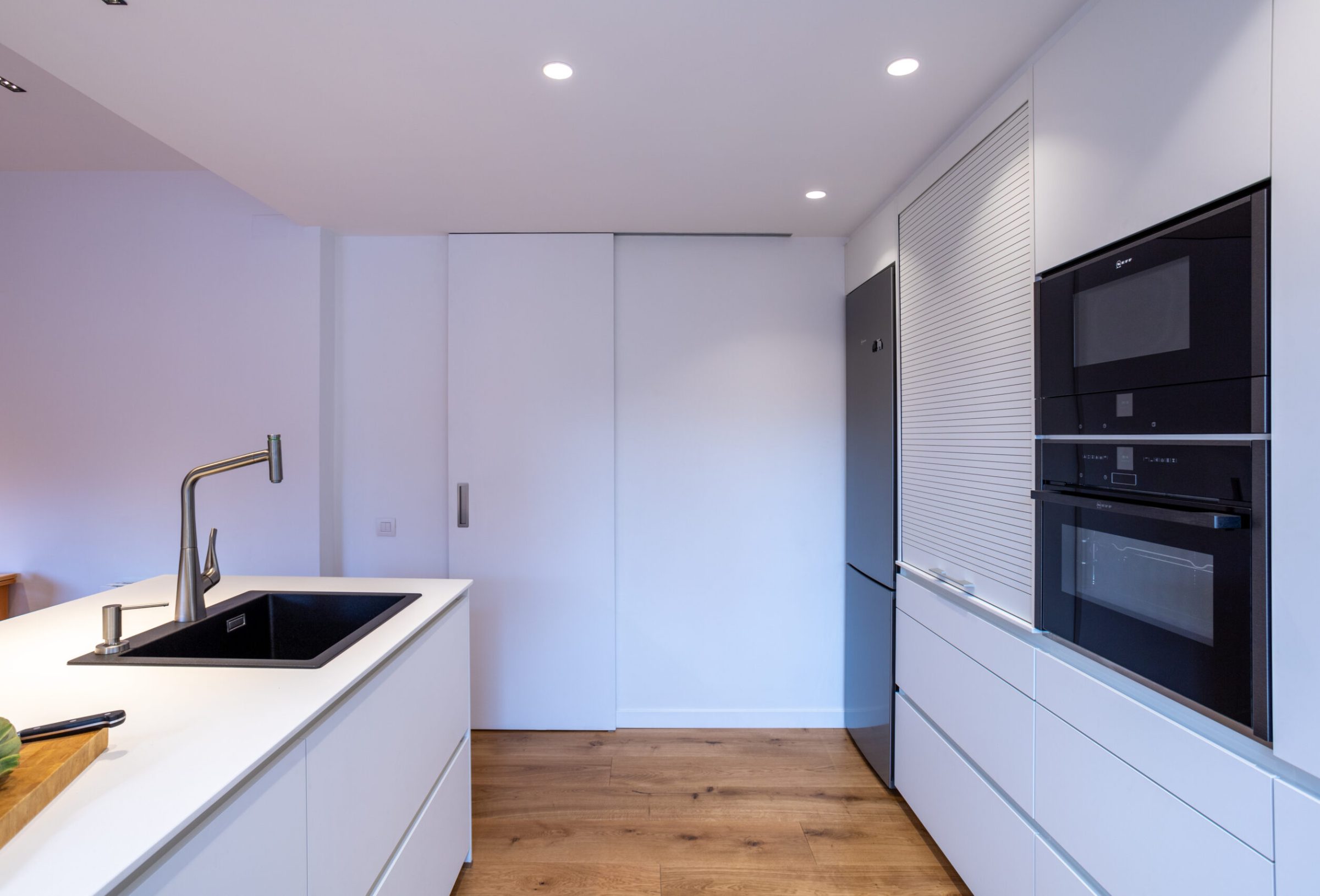 Mobiliario de cocina minimalista